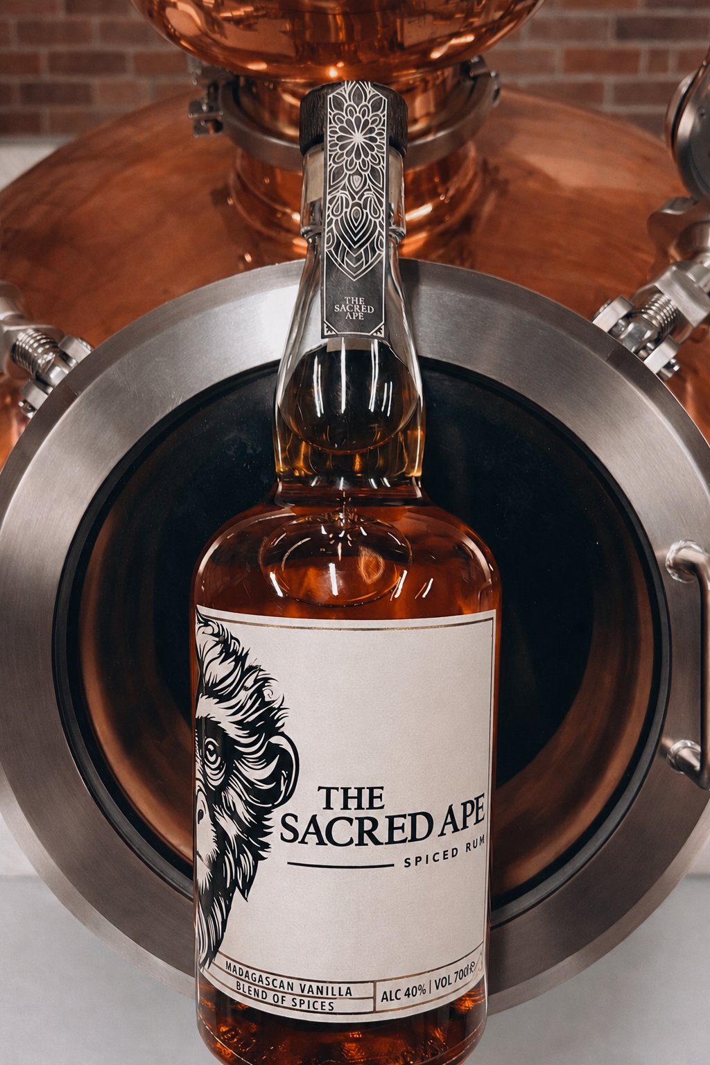 
                  
                    The Sacred Ape Spiced Rum
                  
                
